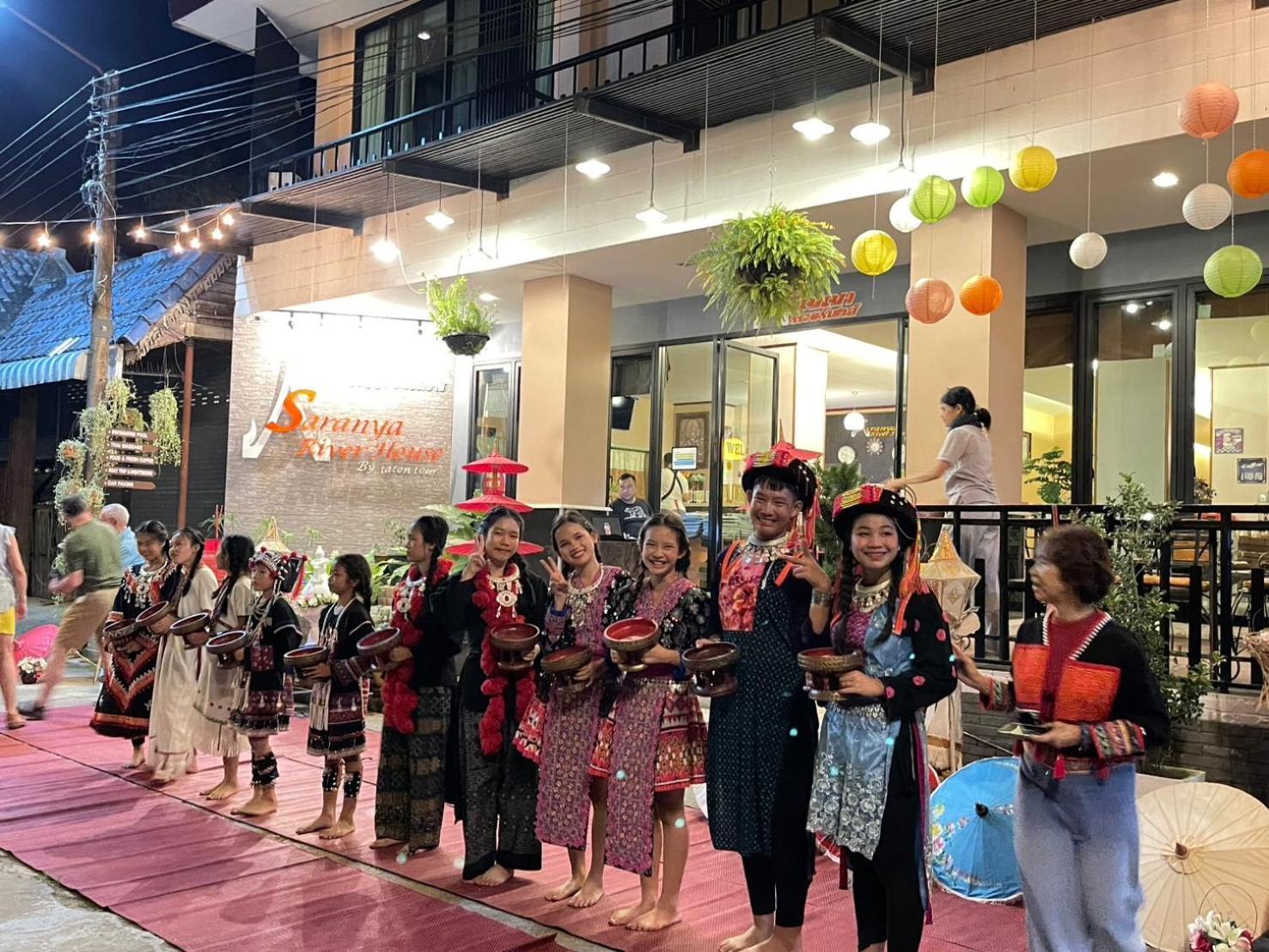 Saranya River House สรัญญาริเวอร์เฮาส์ Mae Ai Eksteriør billede