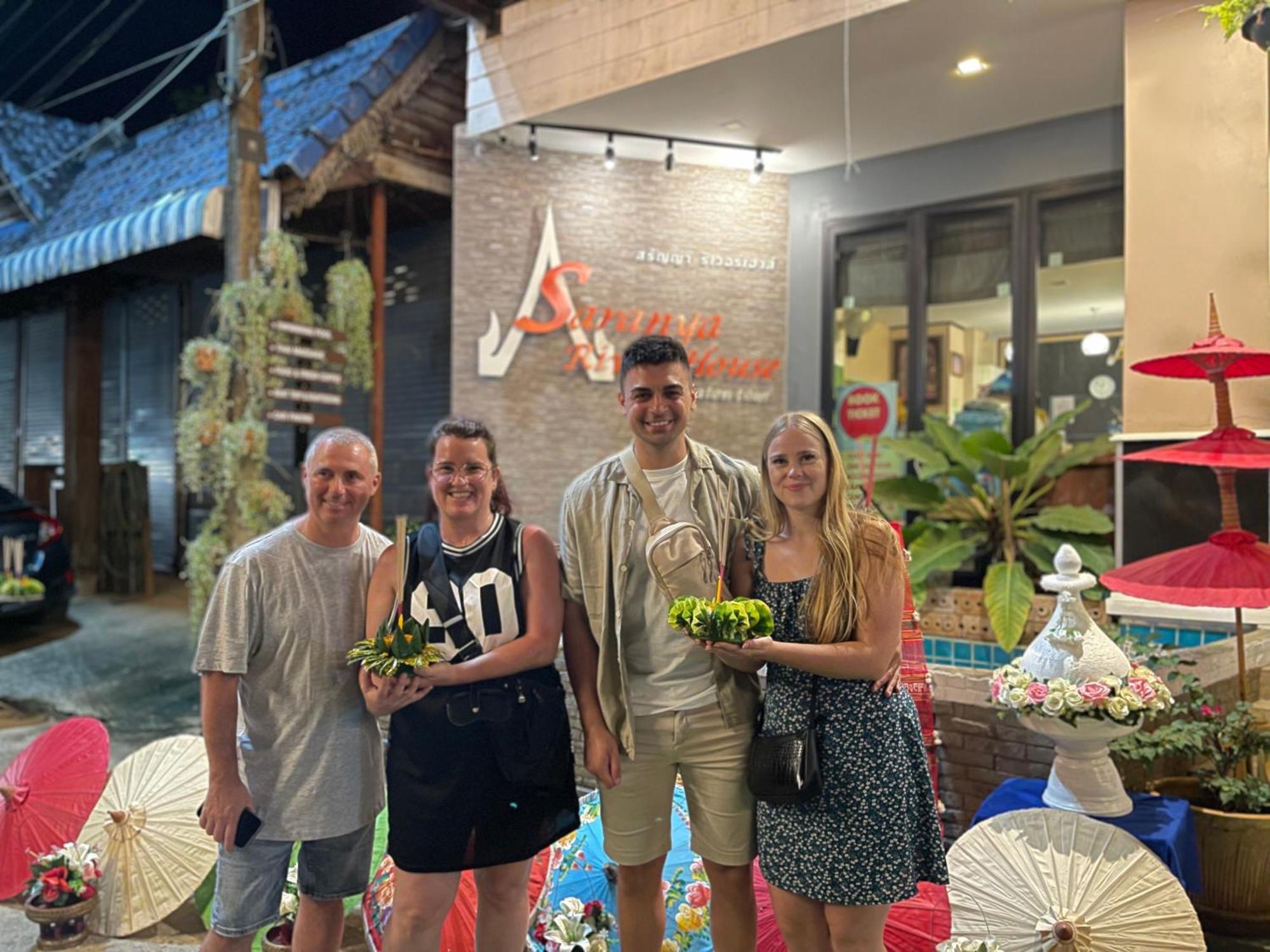 Saranya River House สรัญญาริเวอร์เฮาส์ Mae Ai Eksteriør billede